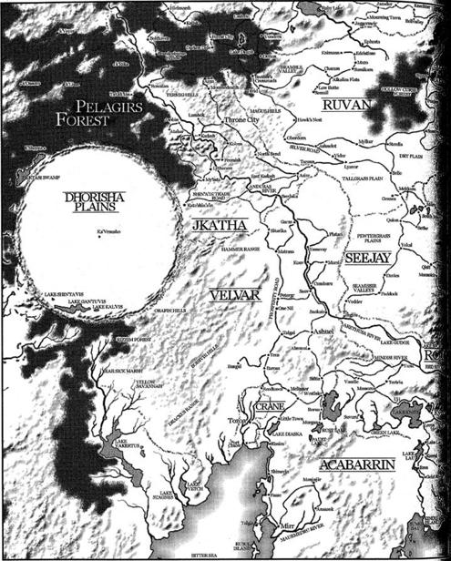 Map of valdemar mercedes lackey