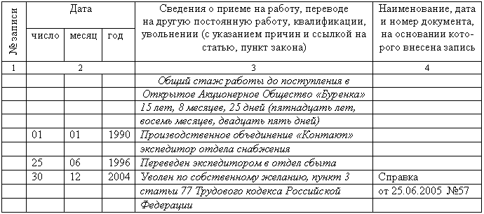 Трудовая Книжка Дубликат Образец » Найдем Вам Форму